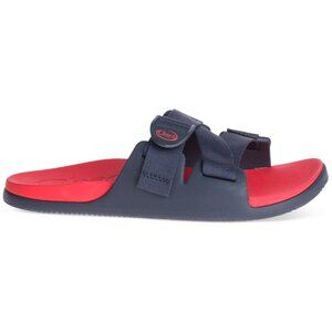 Chaco Women's Chillos Slides Sandals in Navy Red